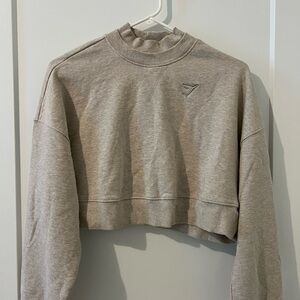 Gymshark Cropped Hoodie Long Sleeve